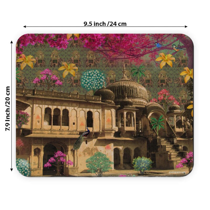 Beautiful Rajasthani Haveli Best Mouse Mat - Image 4