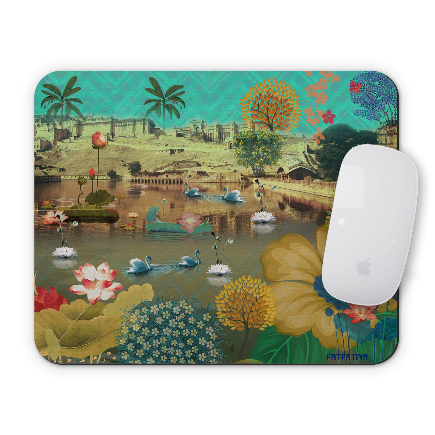 Amer Fort Lake Best Mouse Pad for Work