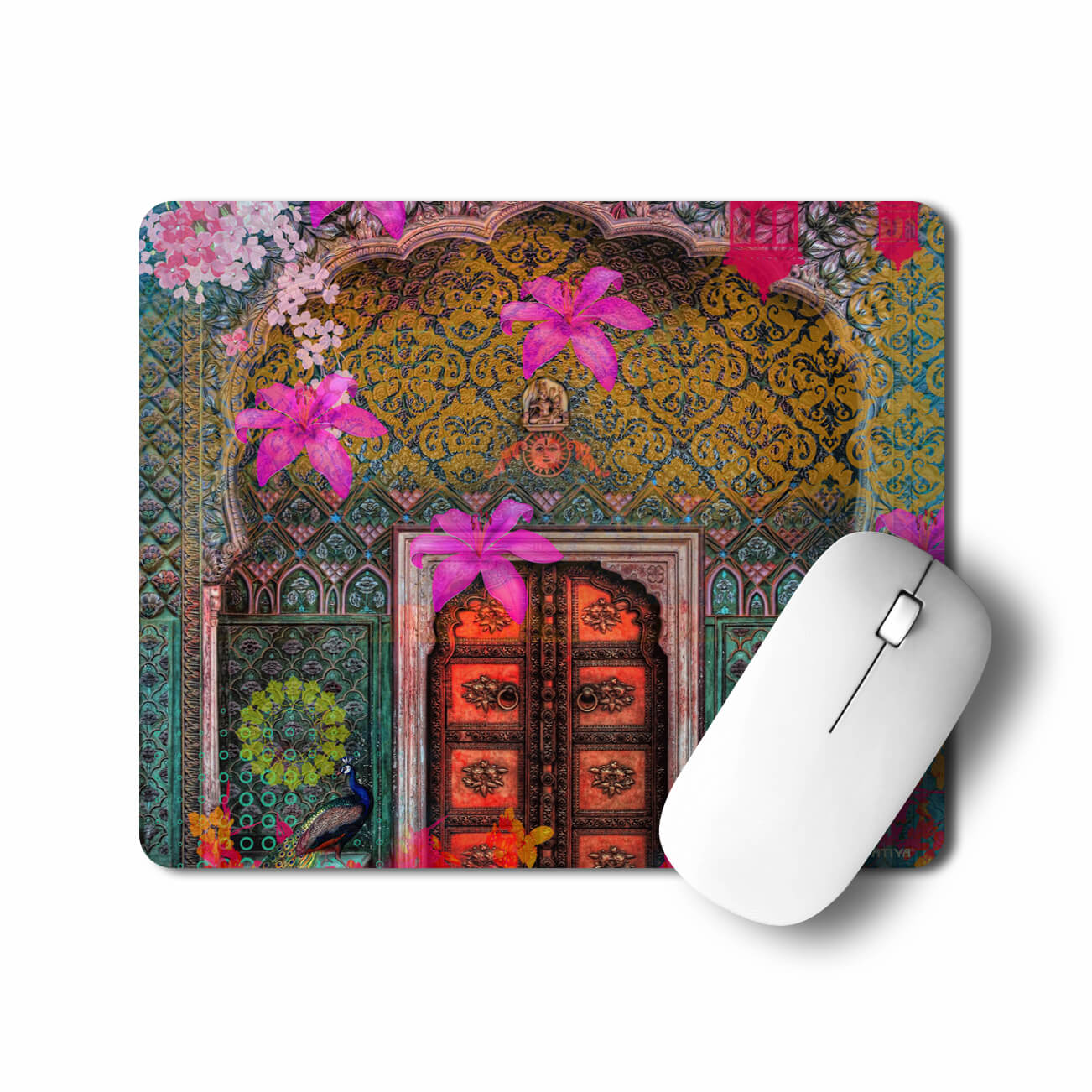 Heritage Door Colourful Mouse Pad