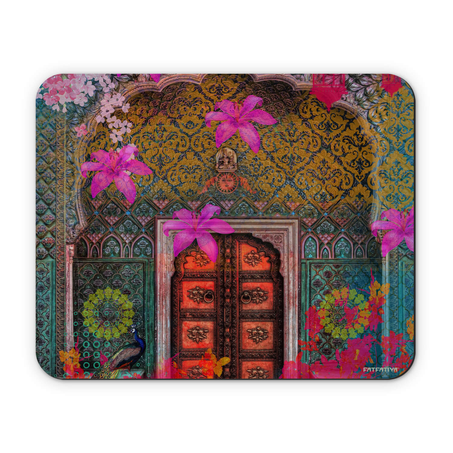 Heritage Door Colourful Mouse Pad