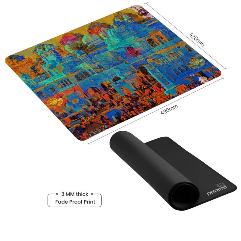 Indian Heritage Colorful Mouse Pad - Image 6