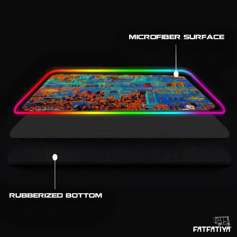 Indian Heritage Colorful Mouse Pad - Image 7