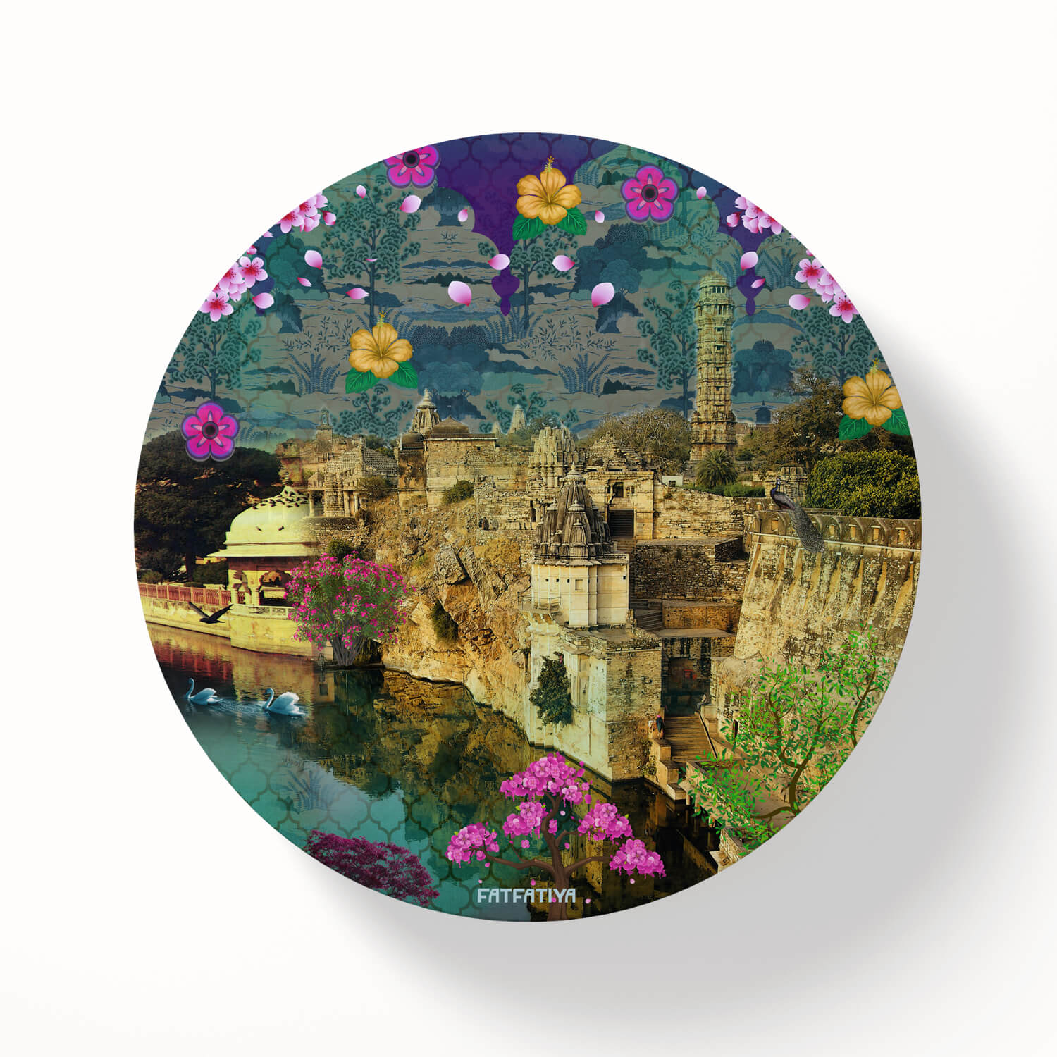 Rajasthani Fort Table Coasters – Set of 6