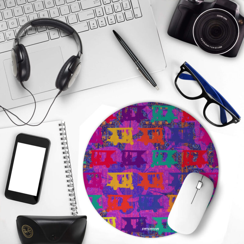 round mouse pad SDFRMP10 3