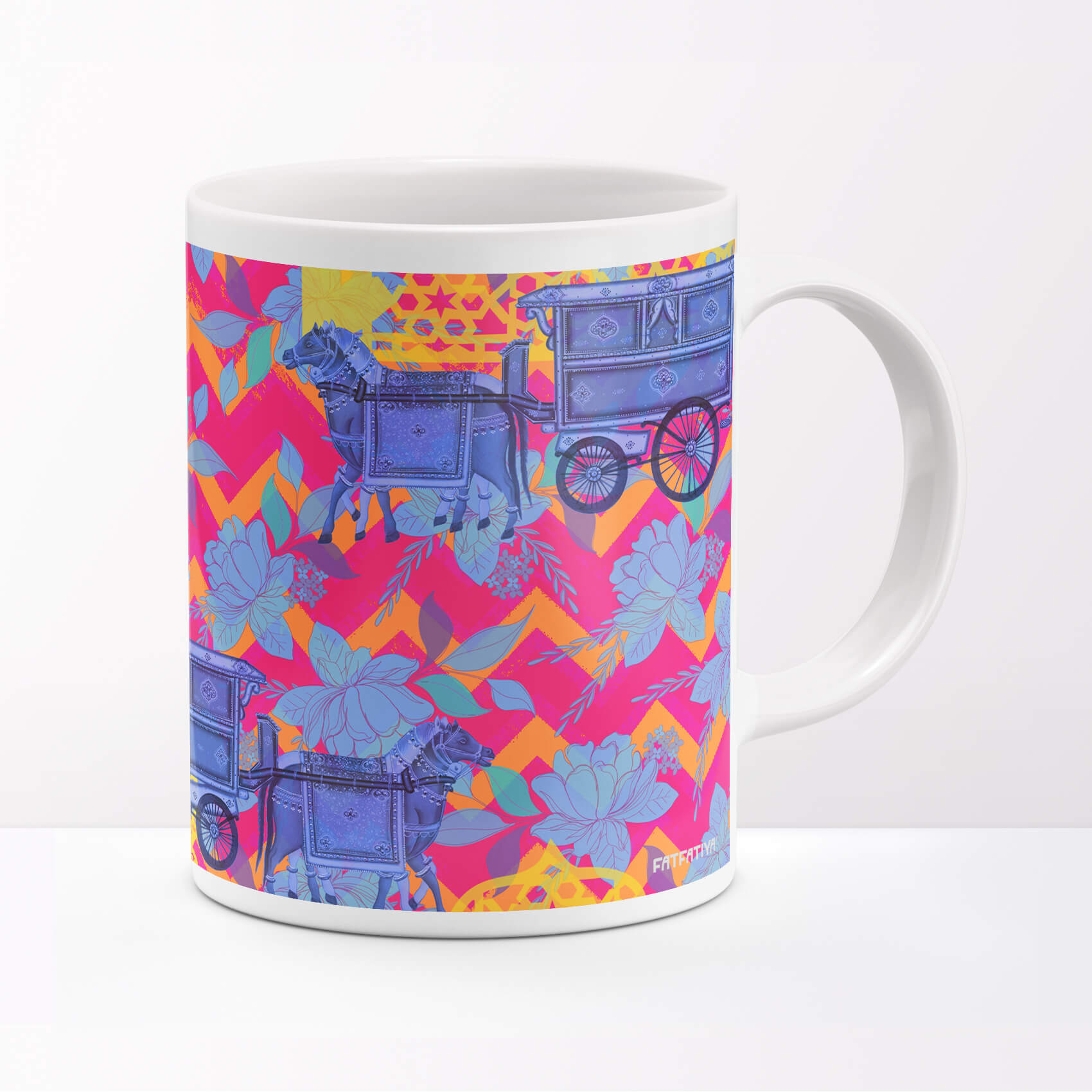 Horse Cart Gorgeous Coffee Mug