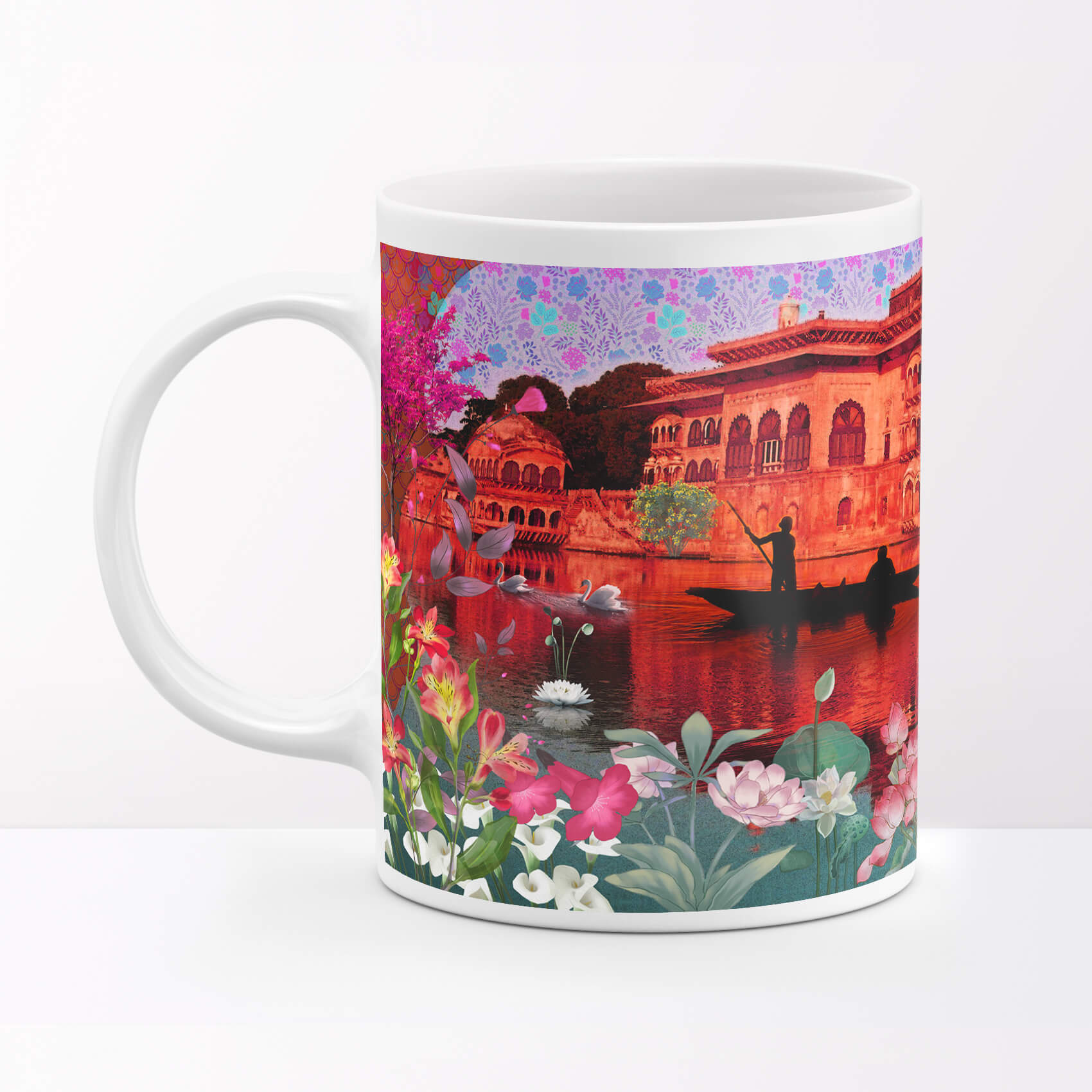 Elegant Deeg Palace Colourful Coffee Mug