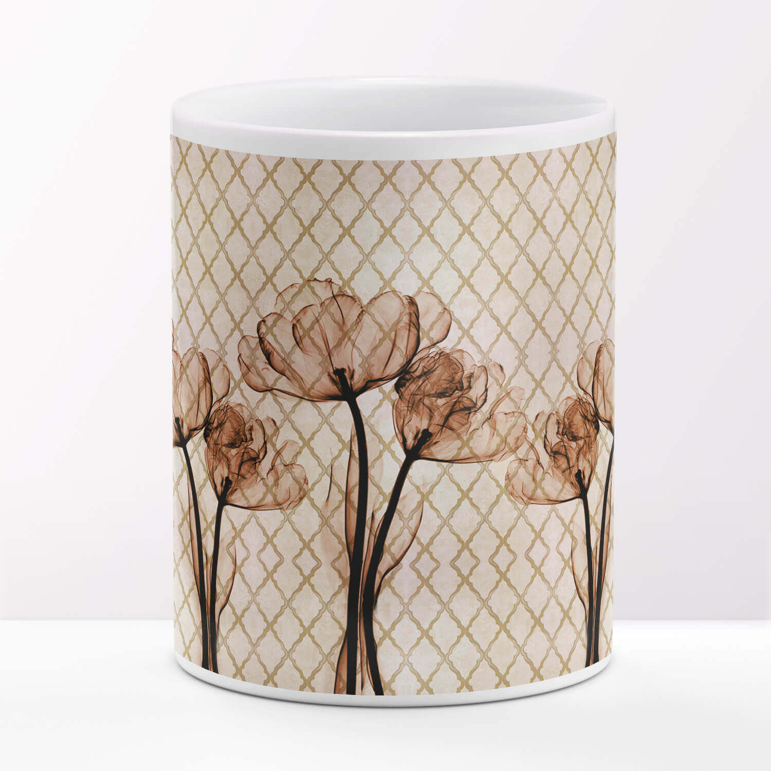 Lili Flower Designer Coffee Mug