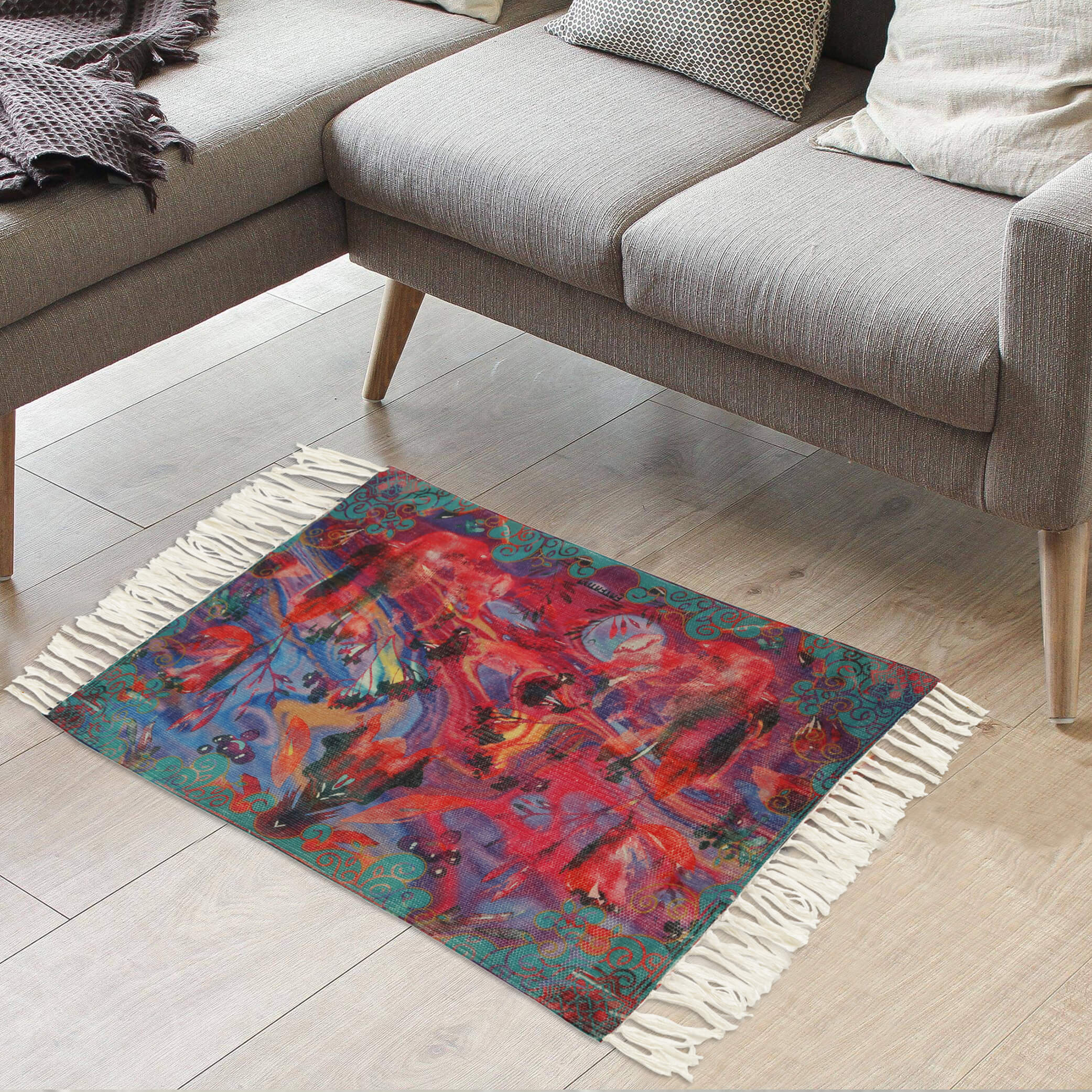 Buy Beautiful Design Recycled Area Rug Online