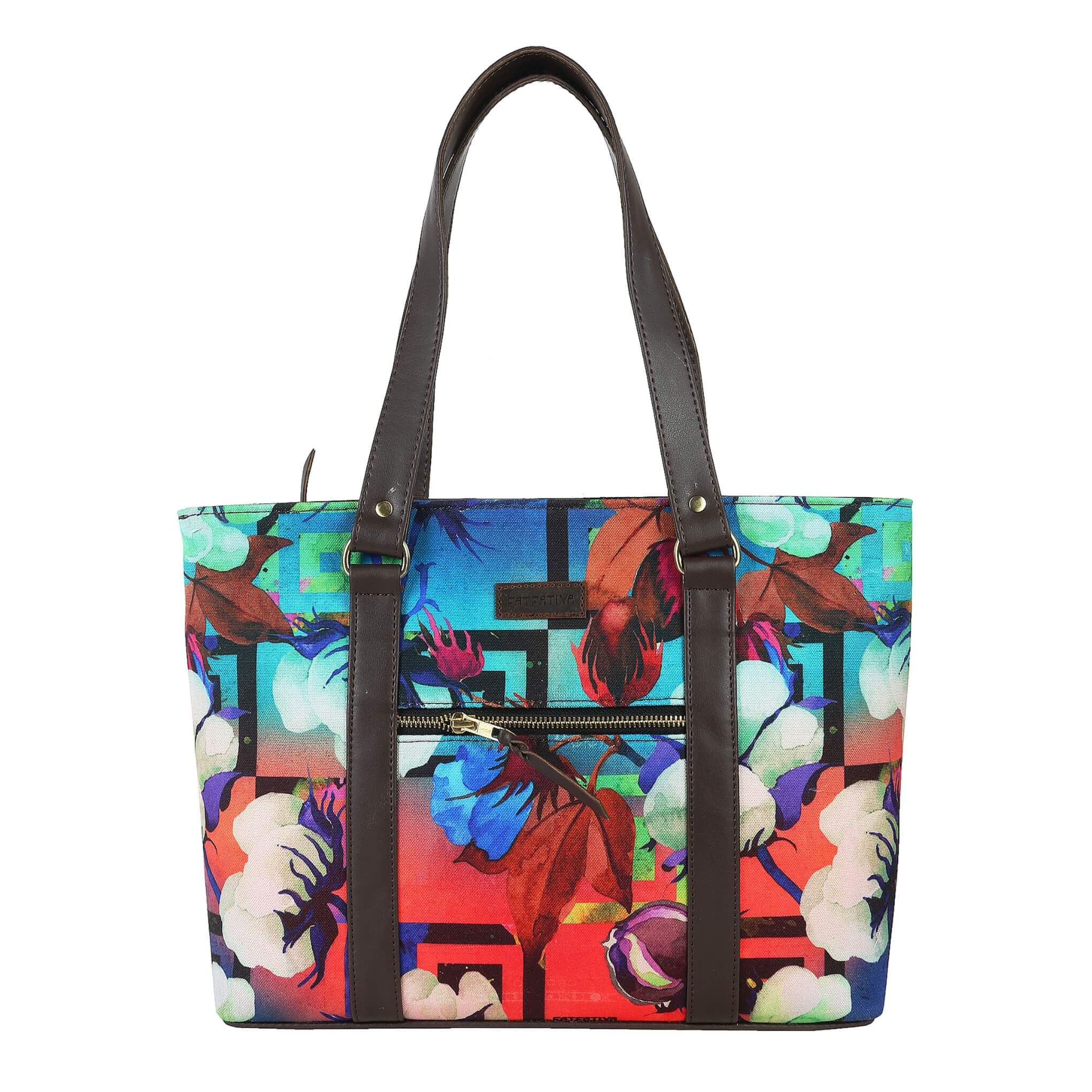  Flower from Center of Earth Tote Bag