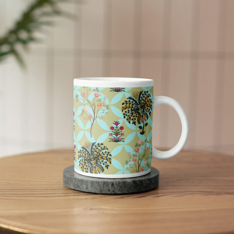 floral mugs