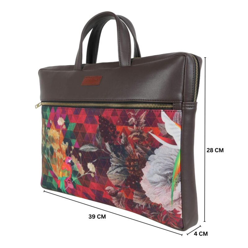 Multicoloured Parrot Colorful Laptop Sleeve - Image 4