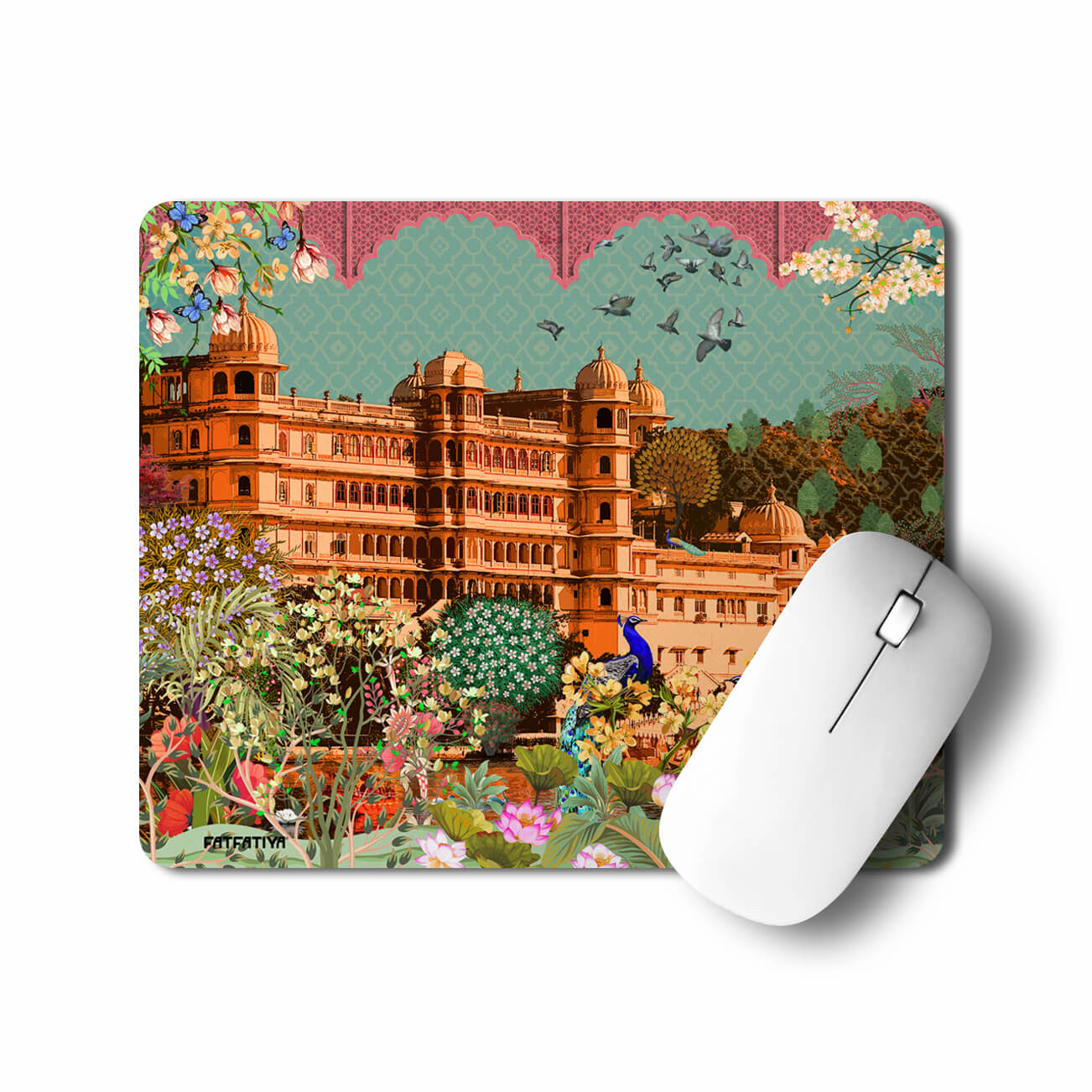 Majestic Udaipur Palace Coolest Mouse Pad