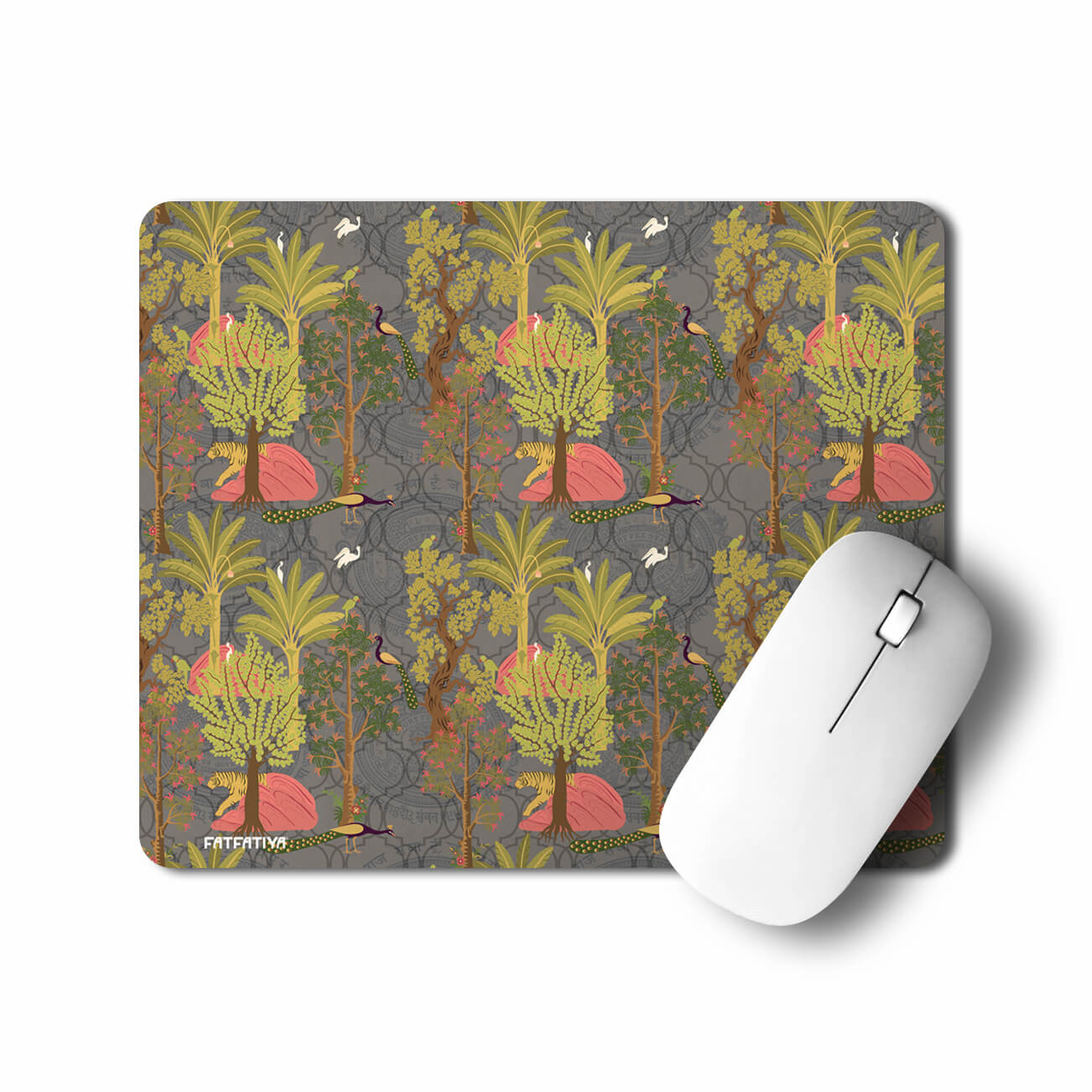 Calming Royal Garden Stylish Mouse Pad