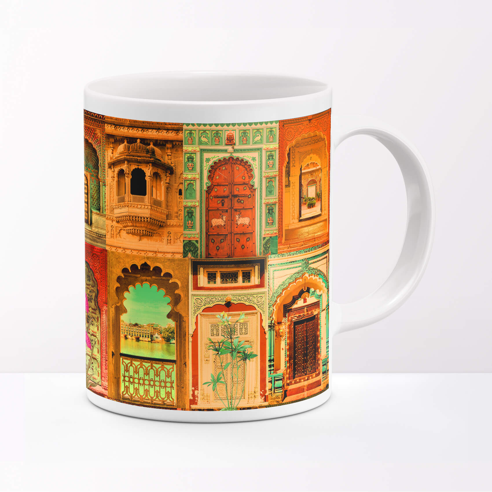 Rajasthani Royal Doors Cute Ceramic Mug