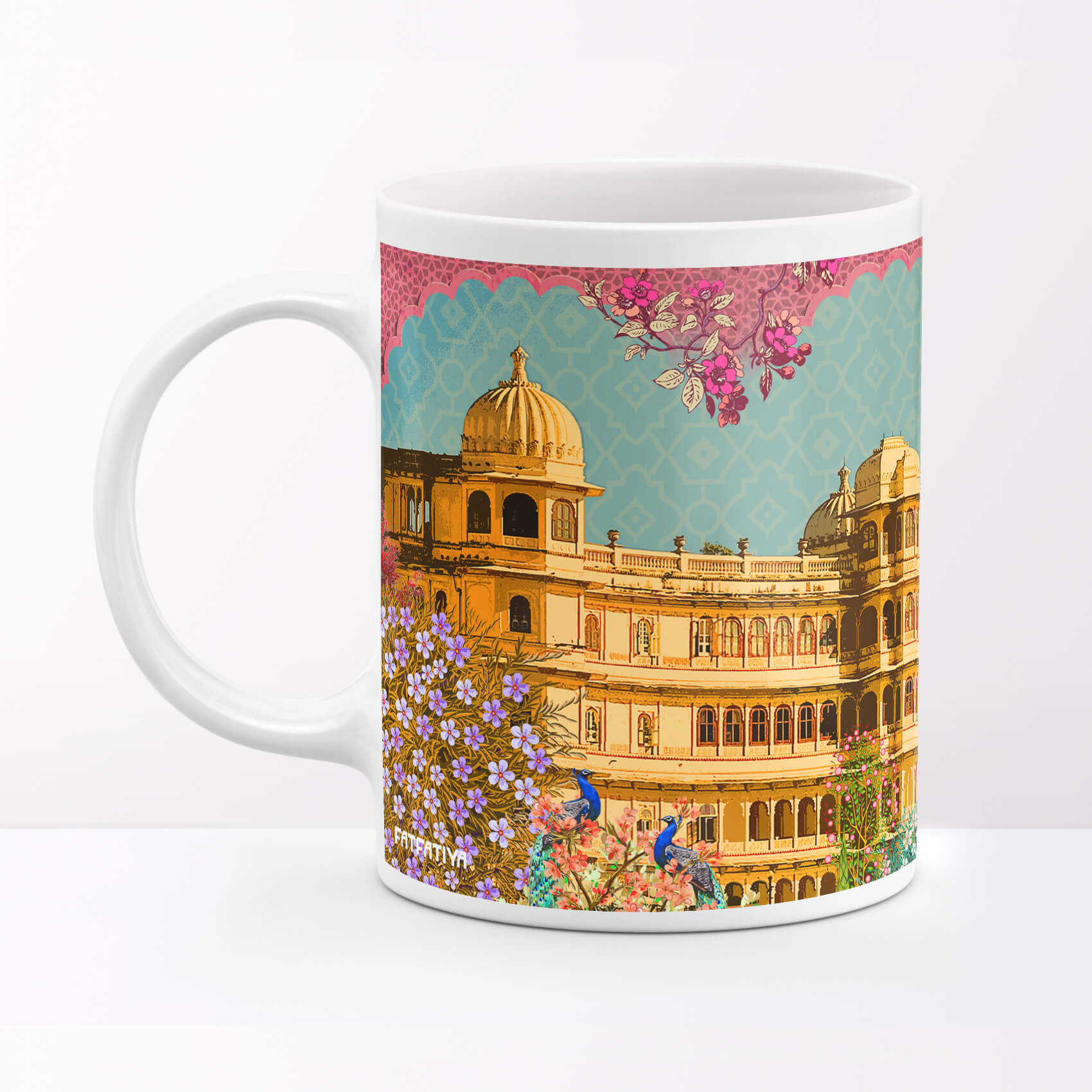 Udaipur Palace Best Ceramic Travel Mug